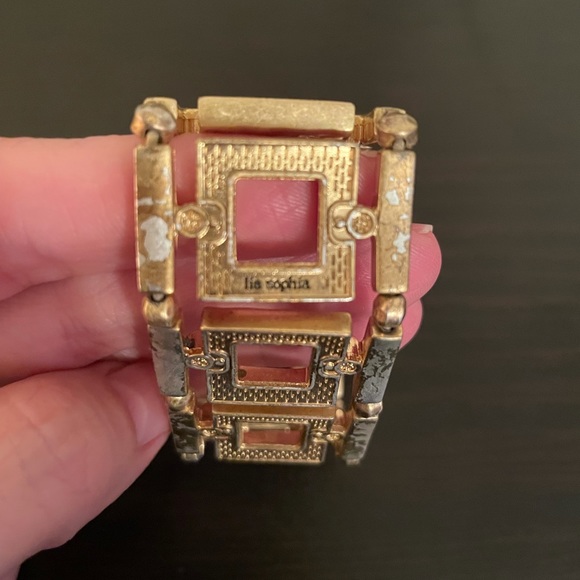 Bracelet gold tone by Lia Sophia - Picture 3 of 4